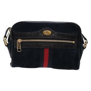 Gucci Ophidia Navy Suede shoulder